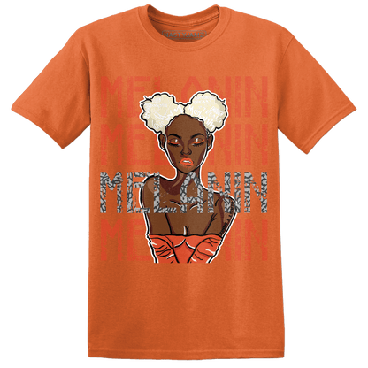 Georgia Peach 3s T Shirt Match Melanin Girl - NastyJamz