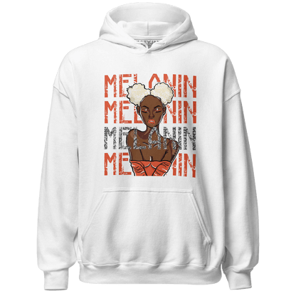 Georgia Peach 3s Hoodie Match Melanin Girl - NastyJamz