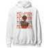 Georgia Peach 3s Hoodie Match Melanin Girl - NastyJamz