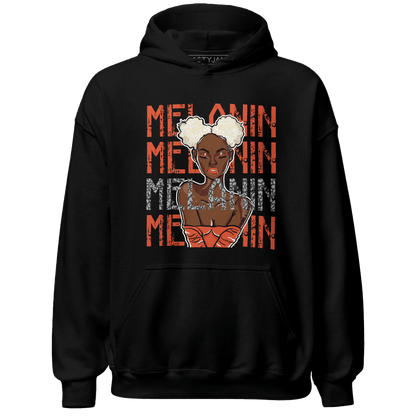 Georgia Peach 3s Hoodie Match Melanin Girl - NastyJamz