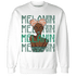 Nina CN Abney 3s Sweatshirt Match Melanin Girl - NastyJamz