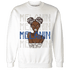 Quaiii 54 3s Sweatshirt Match Melanin Girl - NastyJamz