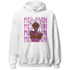 GS Hyper Violet 4s Hoodie Match Melanin Girl - NastyJamz