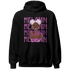 GS Hyper Violet 4s Hoodie Match Melanin Girl - NastyJamz