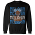 Industrial Blue 4s Sweatshirt Match Melanin Girl - NastyJamz