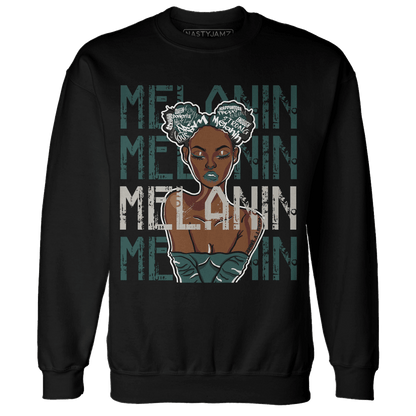 Oxidized Green 4s Sweatshirt Match Melanin Girl - NastyJamz