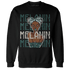 Oxidized Green 4s Sweatshirt Match Melanin Girl - NastyJamz
