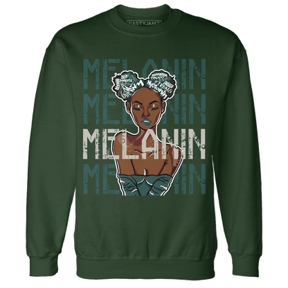 Oxidized Green 4s Sweatshirt Match Melanin Girl - NastyJamz
