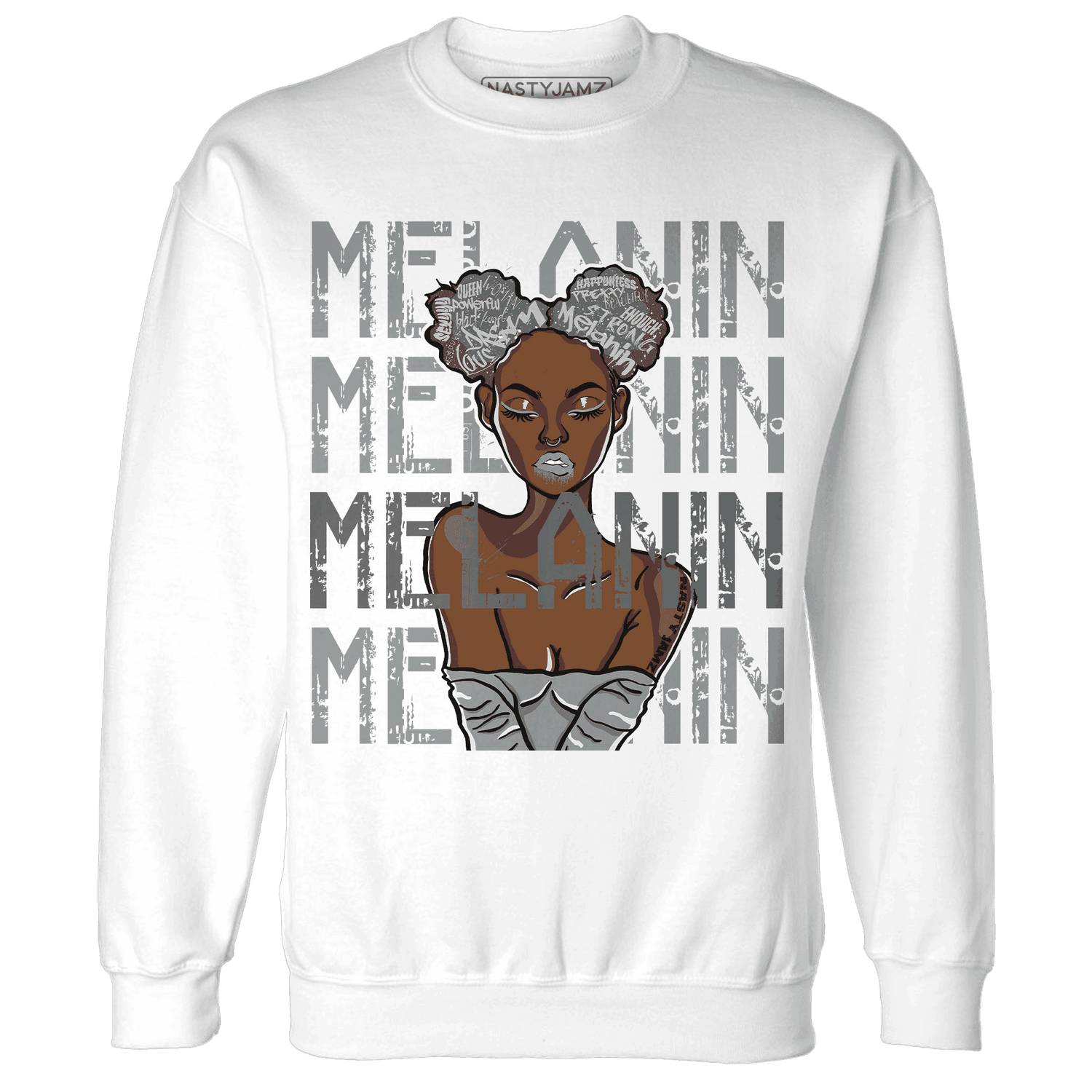 Paris Olympicsss 4s Sweatshirt Match Melanin Girl - NastyJamz