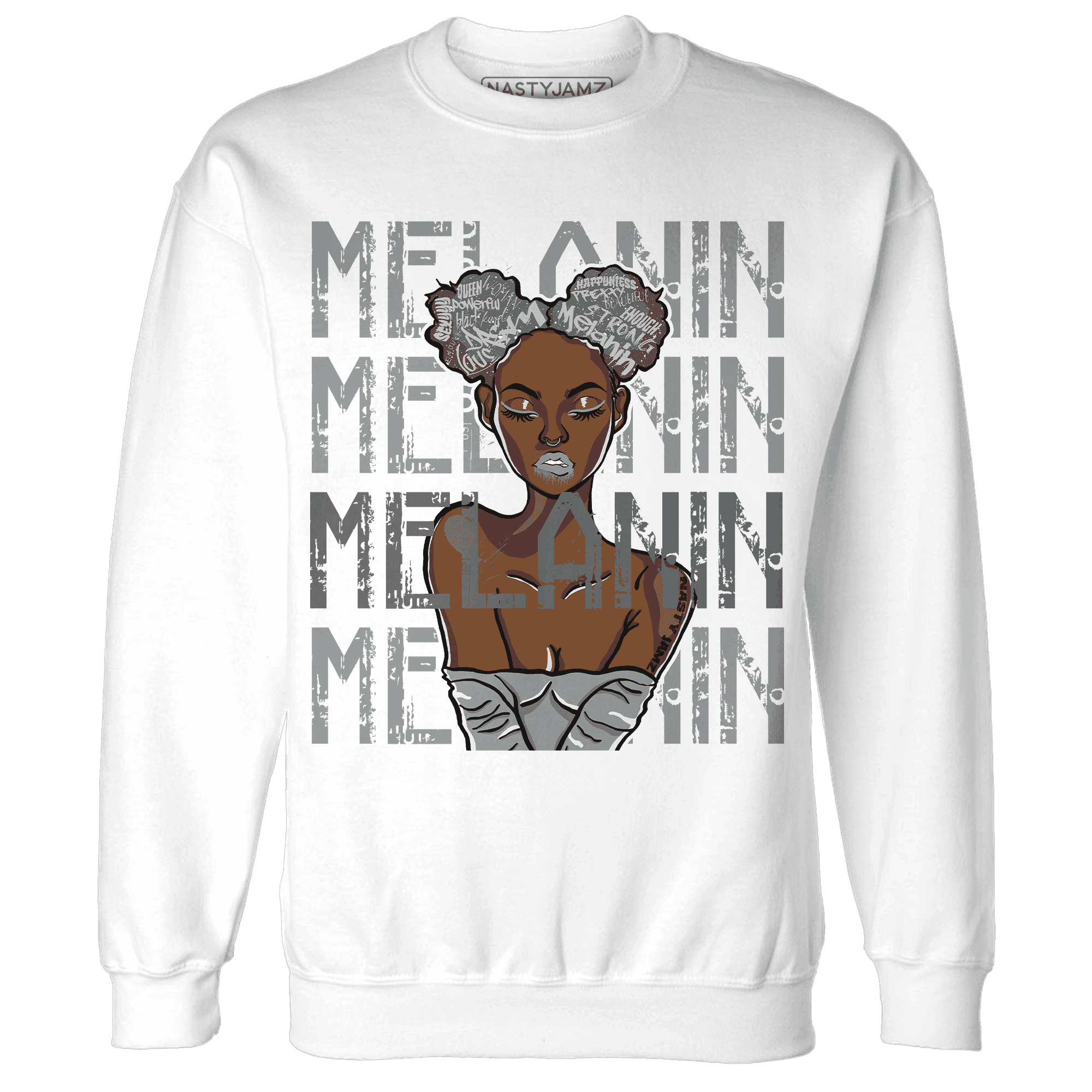 Paris Olympicsss 4s Sweatshirt Match Melanin Girl - NastyJamz