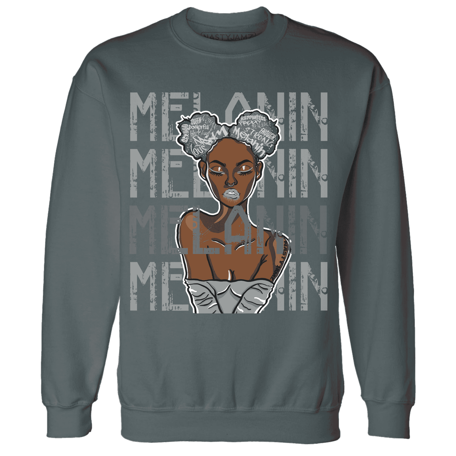 Paris Olympicsss 4s Sweatshirt Match Melanin Girl - NastyJamz