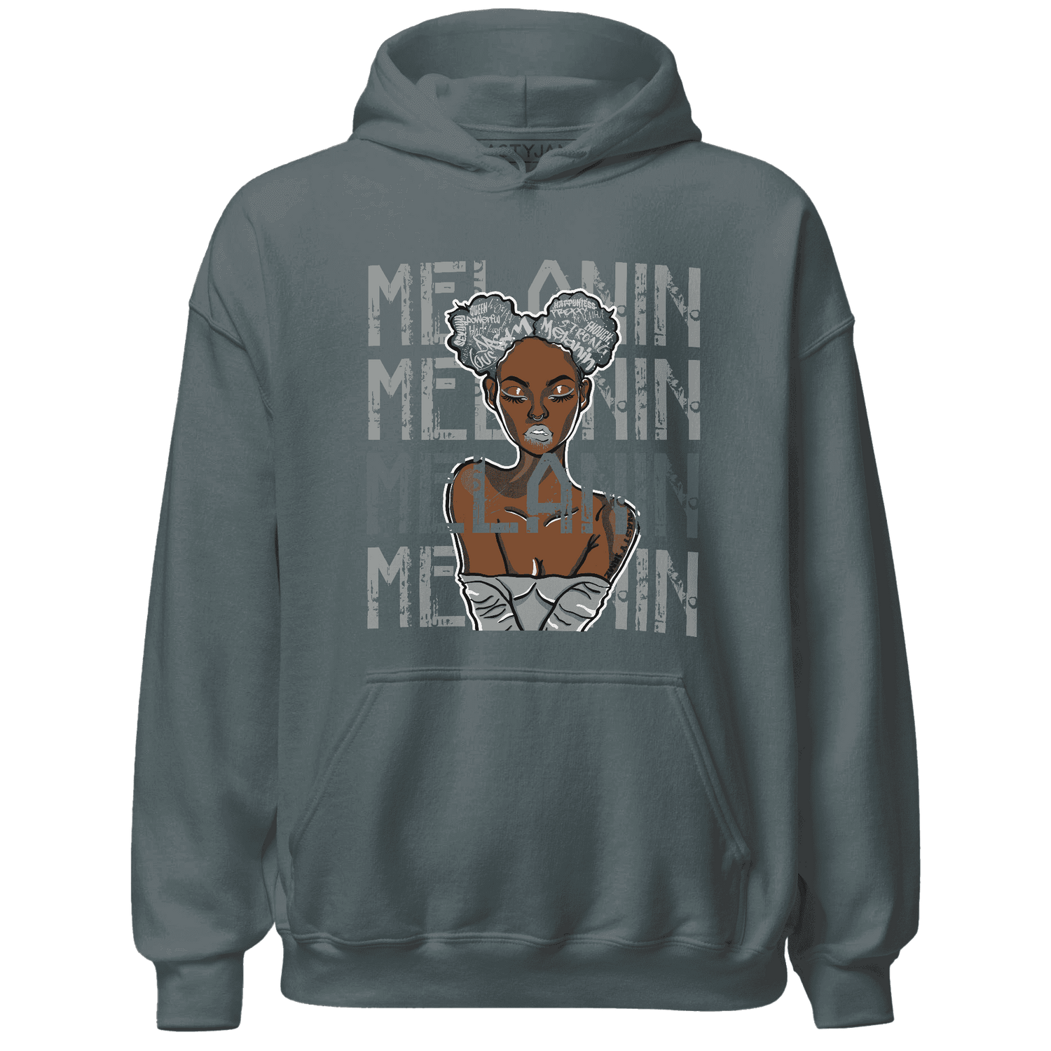 Paris Olympicsss 4s Hoodie Match Melanin Girl - NastyJamz