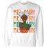 MAM Hurricanes 5s Sweatshirt Match Melanin Girl - NastyJamz