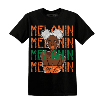 MAM Hurricanes 5s T Shirt Match Melanin Girl - NastyJamz