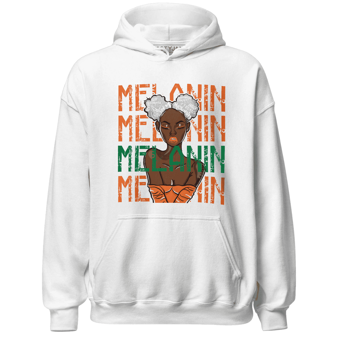 MAM Hurricanes 5s Hoodie Match Melanin Girl - NastyJamz