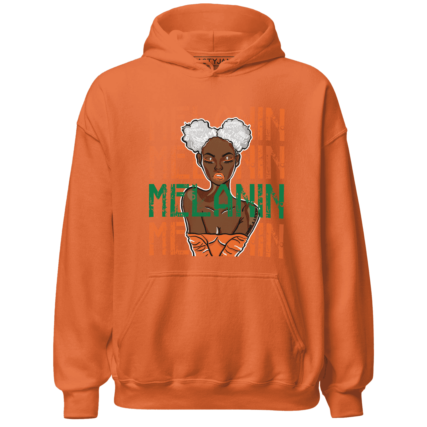 MAM Hurricanes 5s Hoodie Match Melanin Girl - NastyJamz