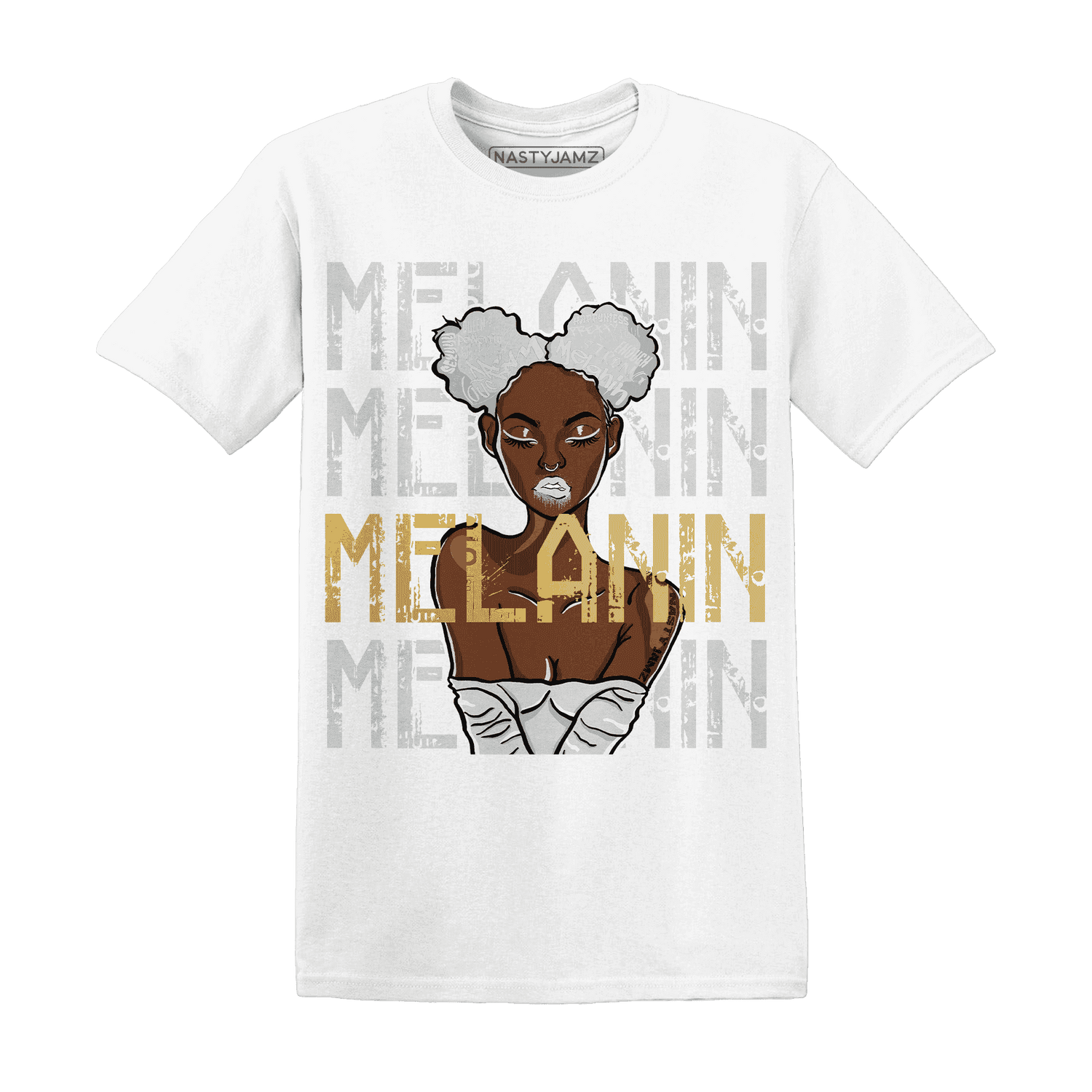 Paris-Cement-Olympics-6s-T-Shirt-Match-Melanin-Girl