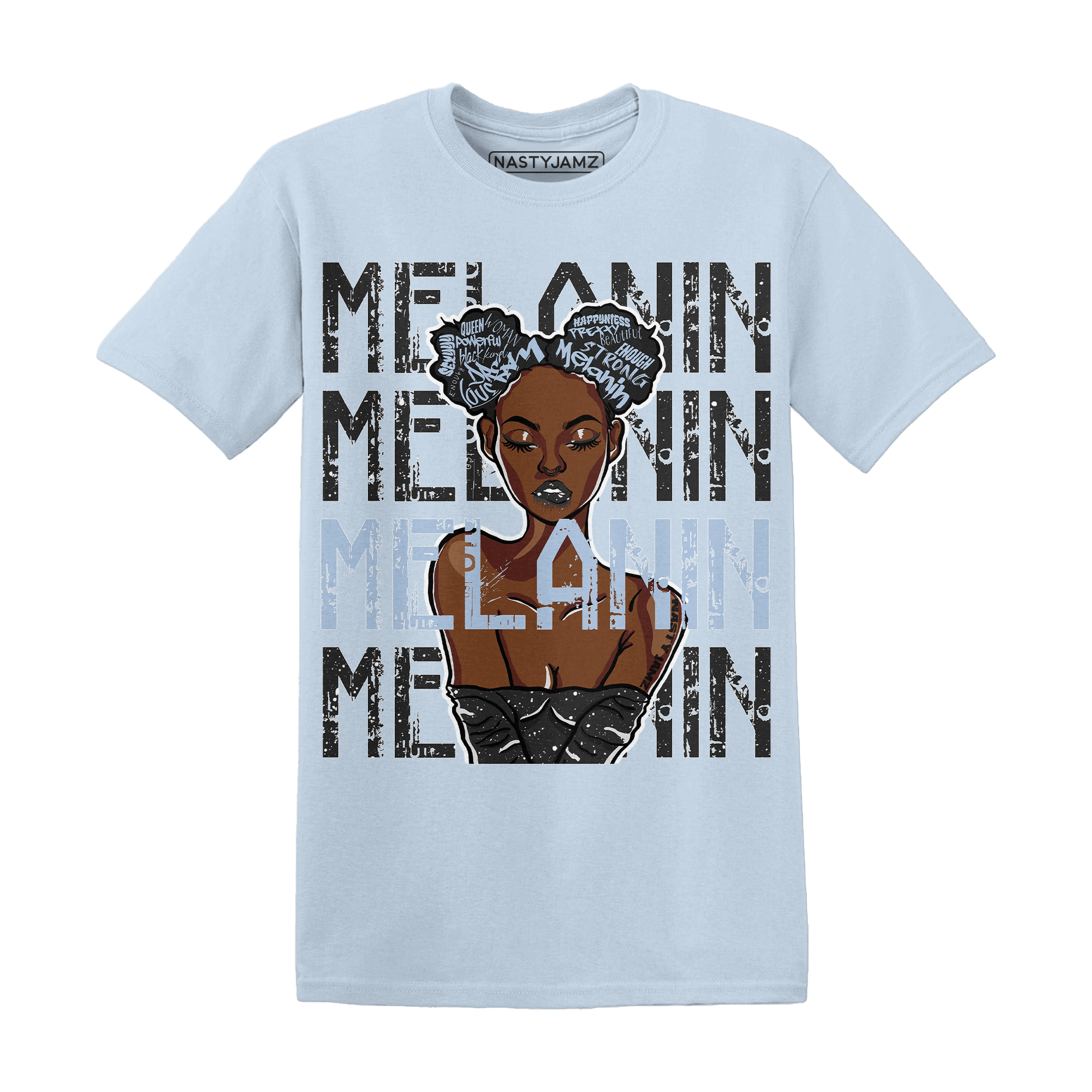 Reverse Oreo 6s T Shirt Match Melanin Girl - NastyJamz