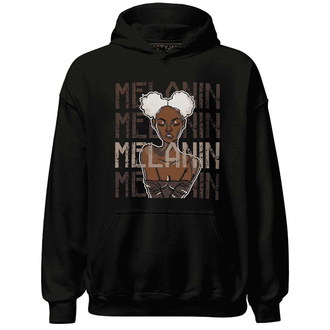 Dunk Low Baroque Brown Hoodie Match Melanin Girl - NastyJamz