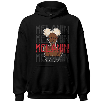 Jumman Jack University Red Hoodie Match Melanin Girl - NastyJamz