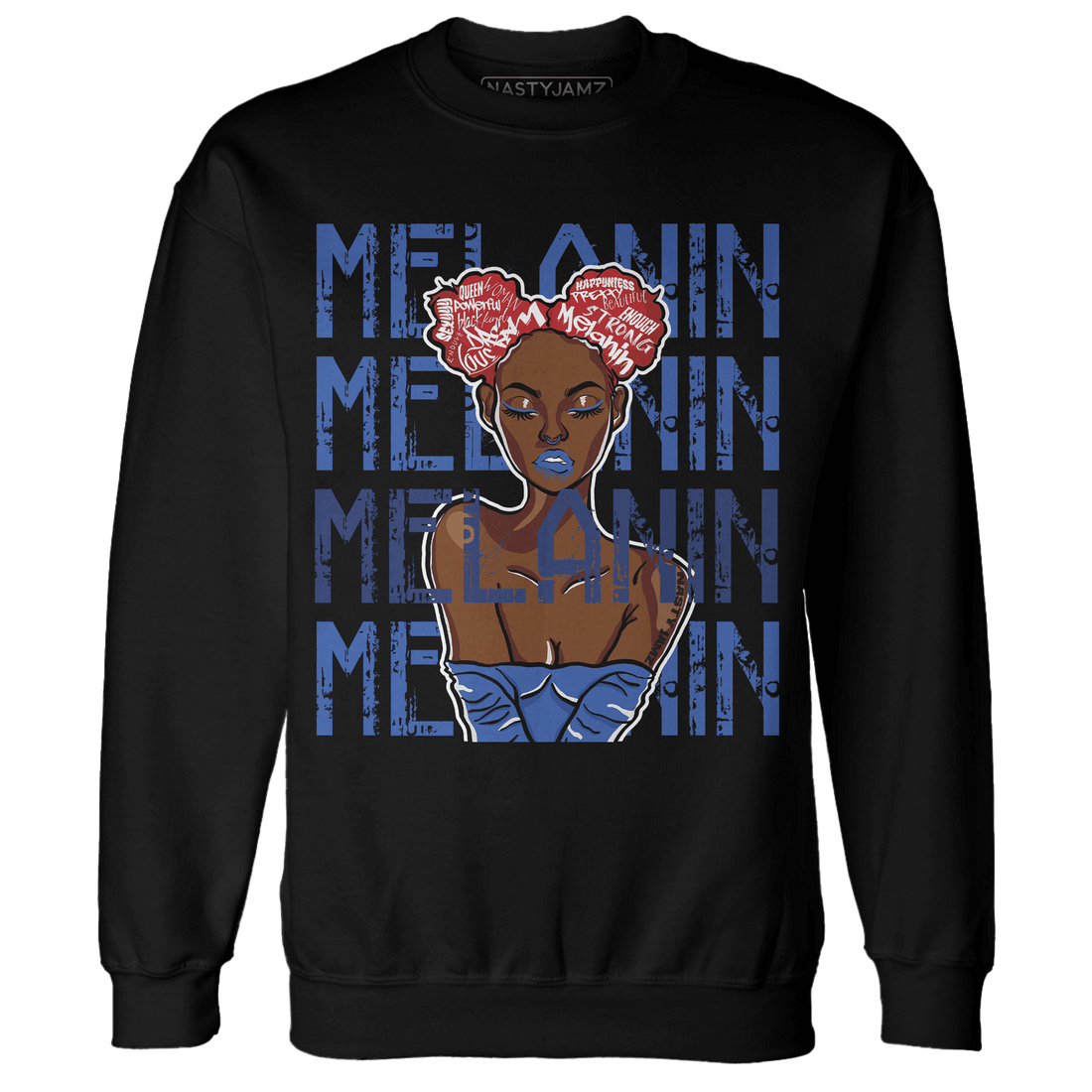 KB 4 Protro Philly Sweatshirt Match Melanin Girl - NastyJamz