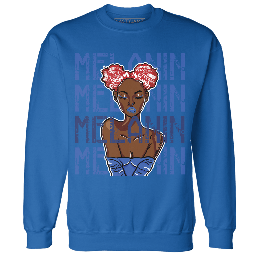 KB 4 Protro Philly Sweatshirt Match Melanin Girl - NastyJamz