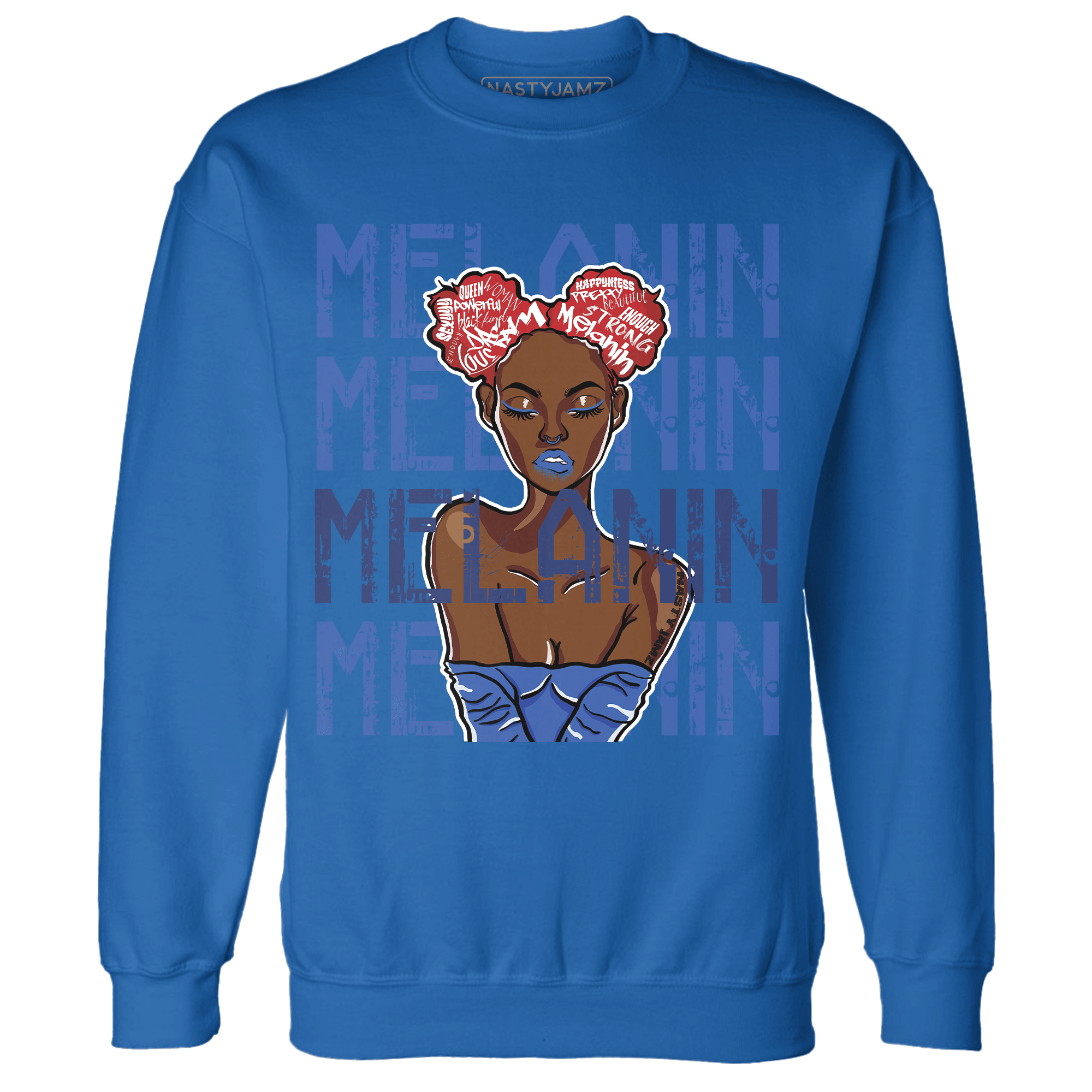 KB 4 Protro Philly Sweatshirt Match Melanin Girl - NastyJamz