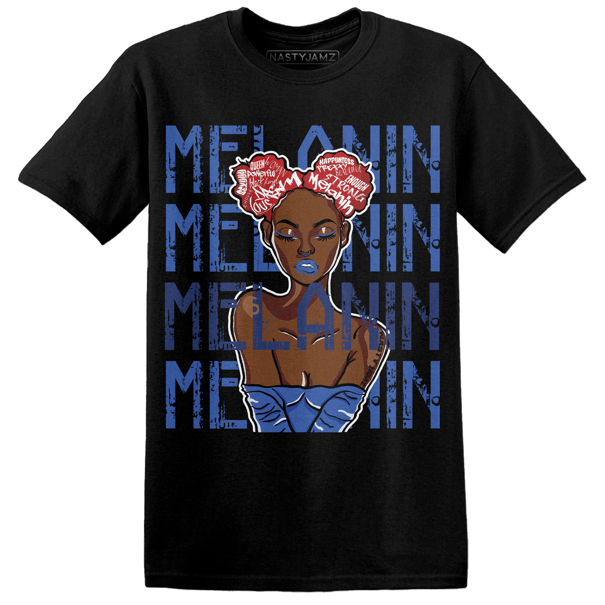 KB 4 Protro Philly T Shirt Match Melanin Girl - NastyJamz