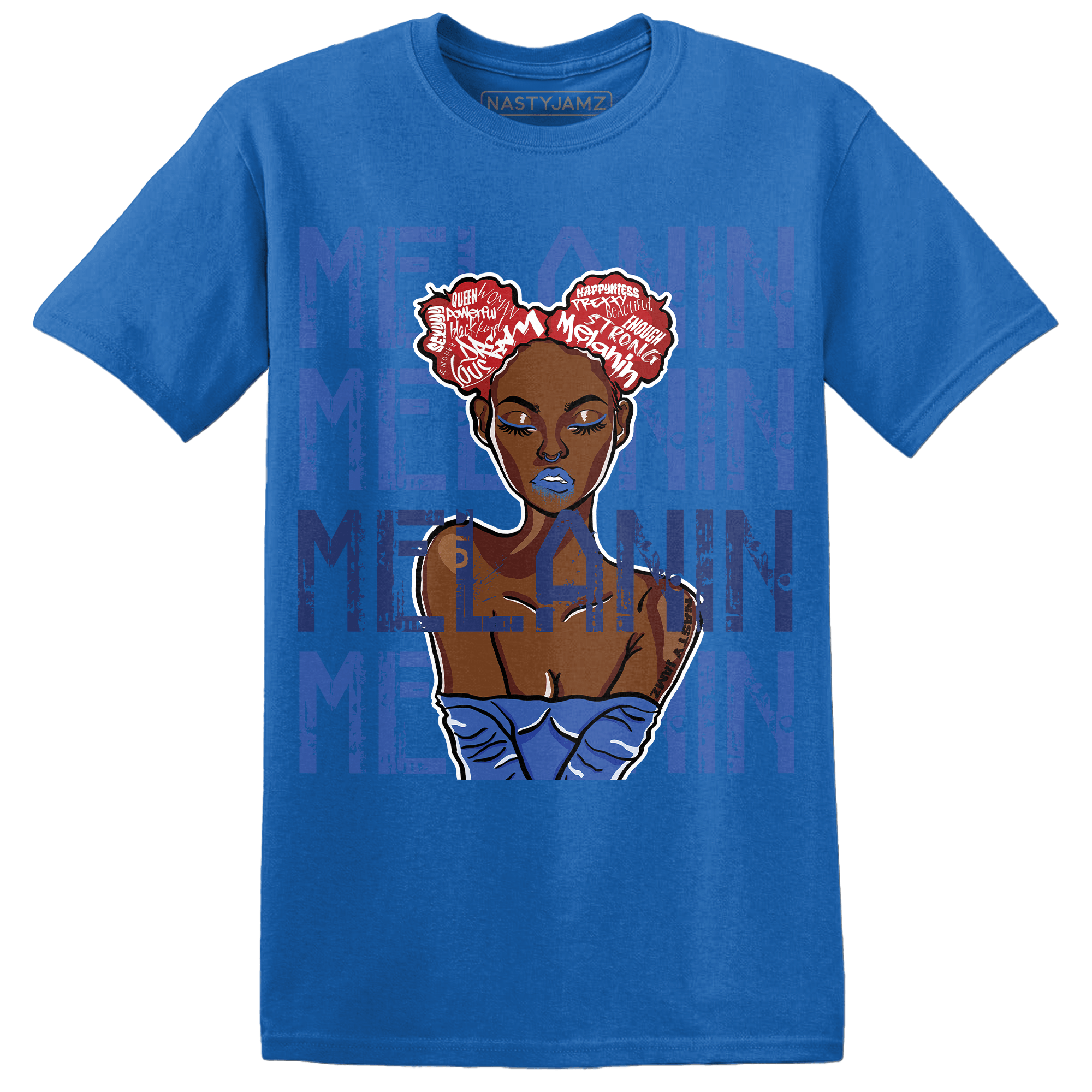 KB 4 Protro Philly T Shirt Match Melanin Girl - NastyJamz