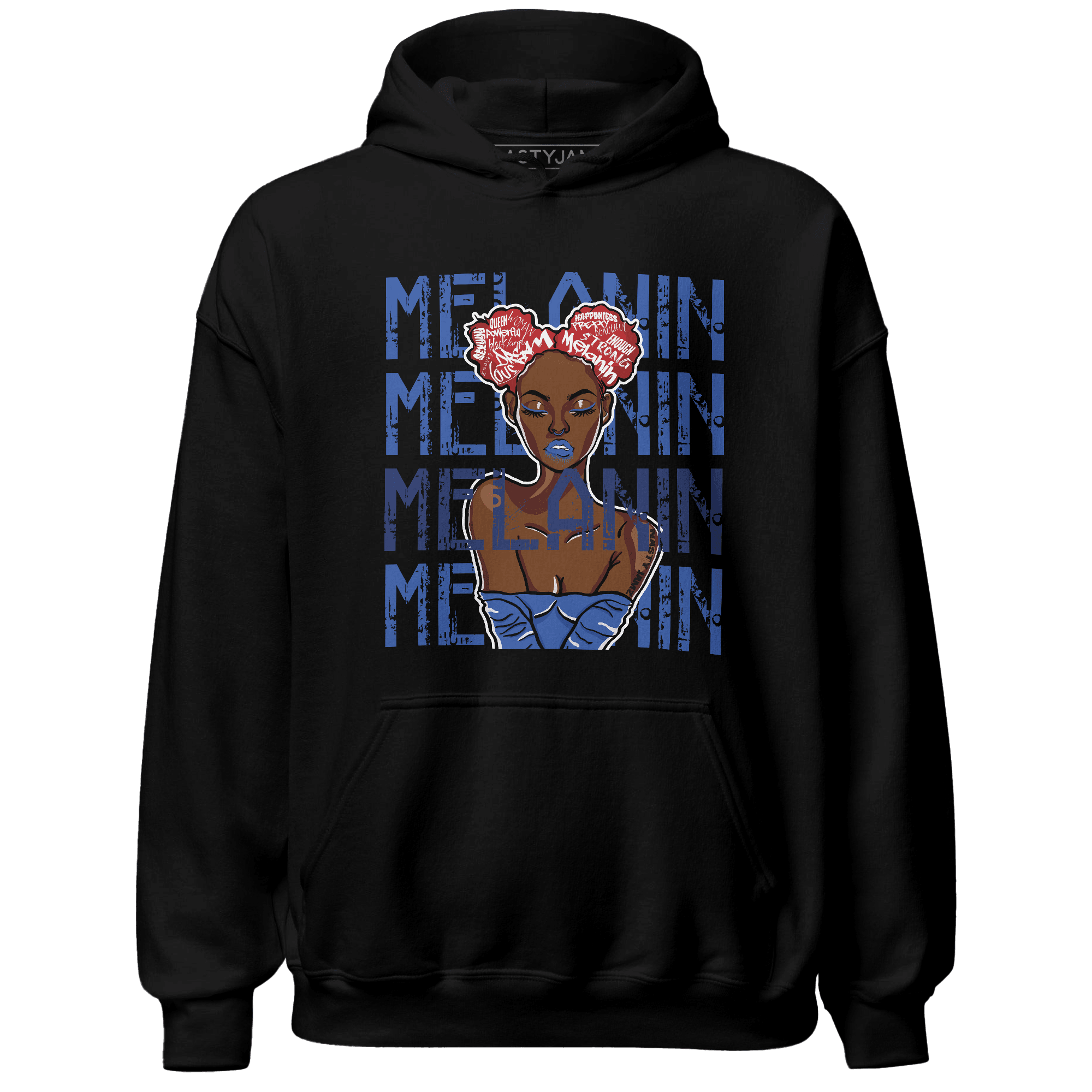 KB 4 Protro Philly Hoodie Match Melanin Girl - NastyJamz