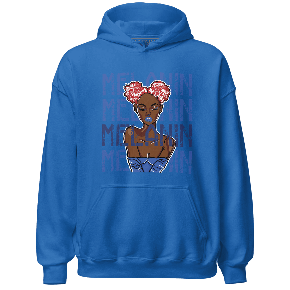 KB 4 Protro Philly Hoodie Match Melanin Girl - NastyJamz