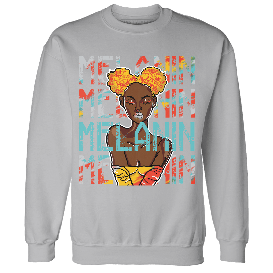 KB 8 Protro Venice Beach Sweatshirt Match Melanin Girl - NastyJamz