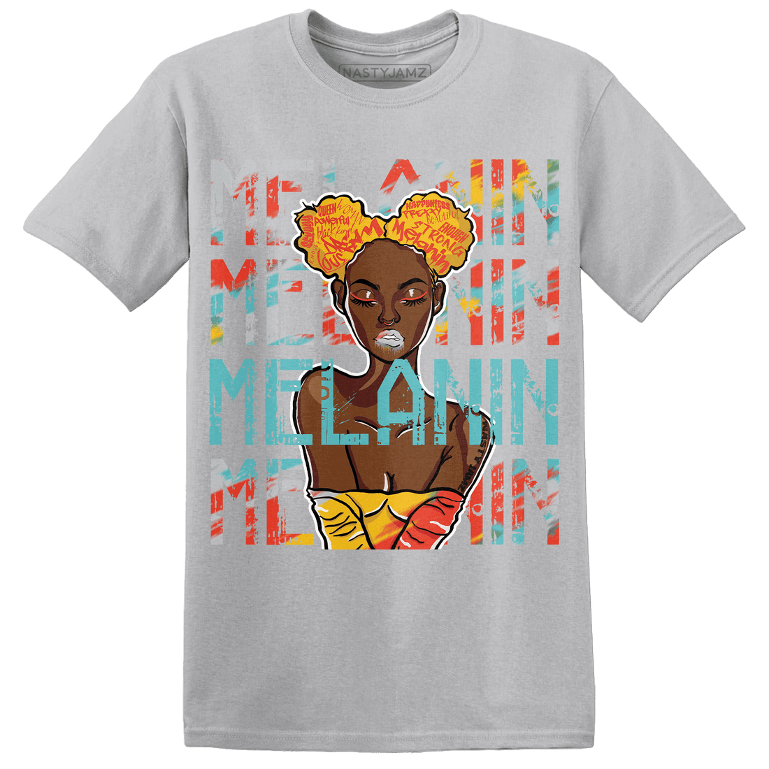 KB 8 Protro Venice Beach T Shirt Match Melanin Girl - NastyJamz