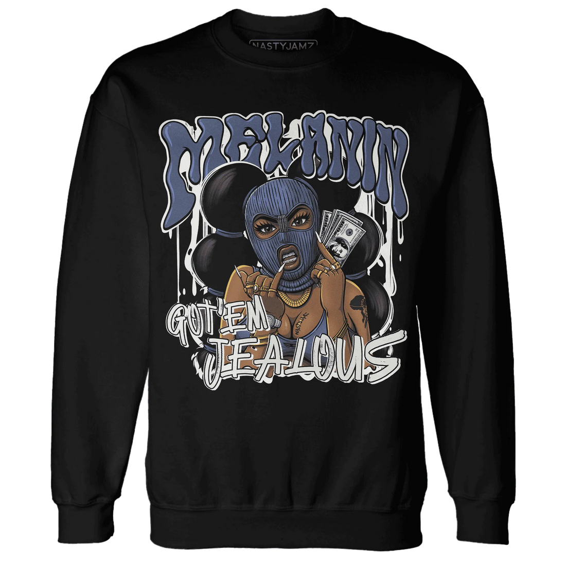 Low-Diffused-Blue-11s-Sweatshirt-Match-Melanin-Got-Em-Jealous