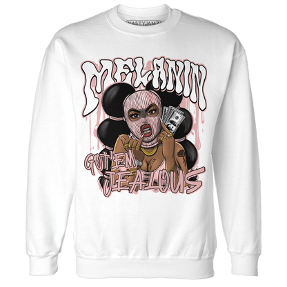 Low Legend Pink 11s Sweatshirt Match Melanin Got Em Jealous - NastyJamz