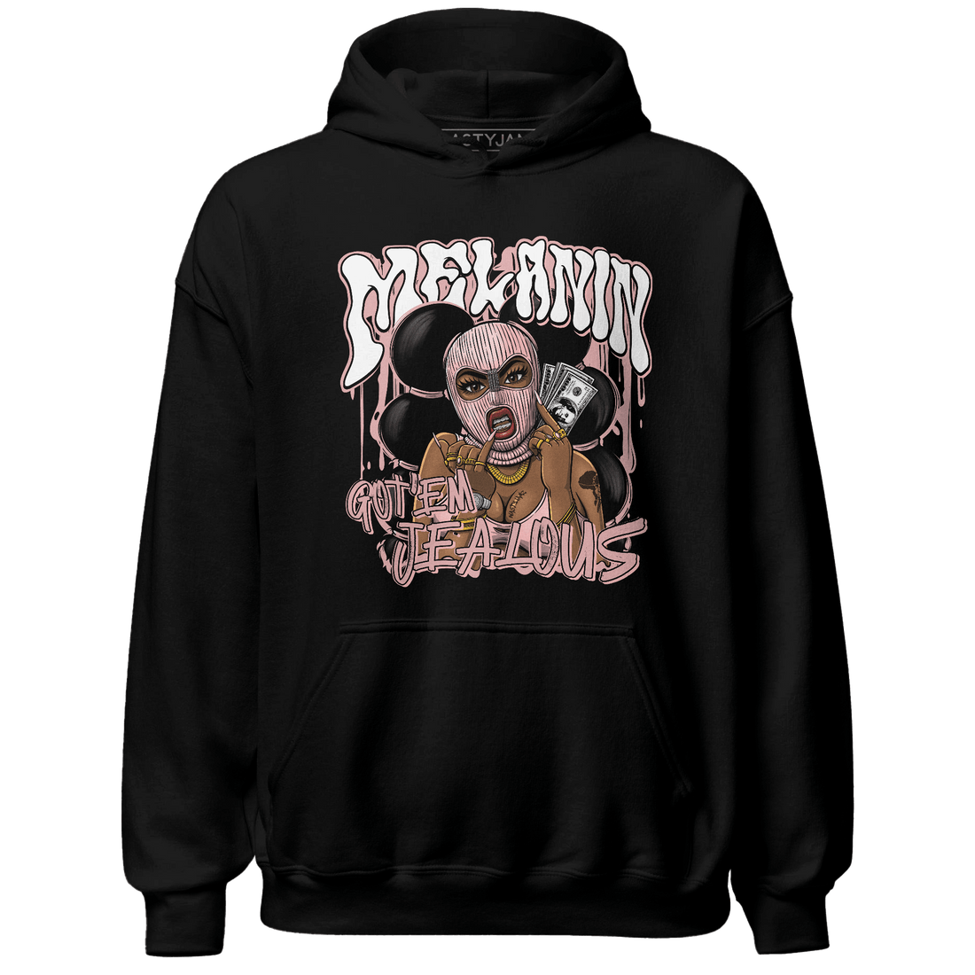 Low Legend Pink 11s Hoodie Match Melanin Got Em Jealous - NastyJamz
