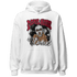 Retro Red Taxi 12s Hoodie Match Melanin Got Em Jealous - NastyJamz