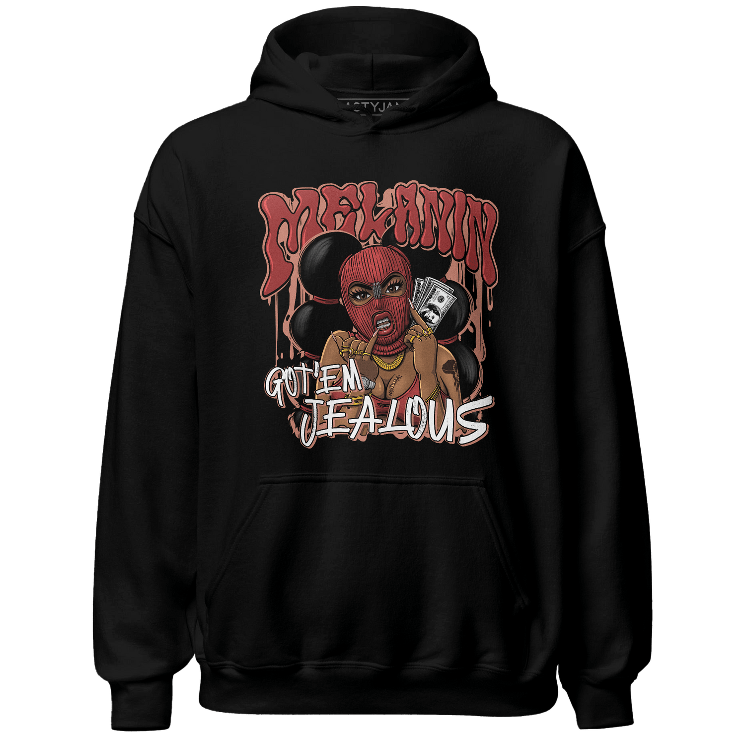 Dune Red 13s Hoodie Match Melanin Got Em Jealous - NastyJamz