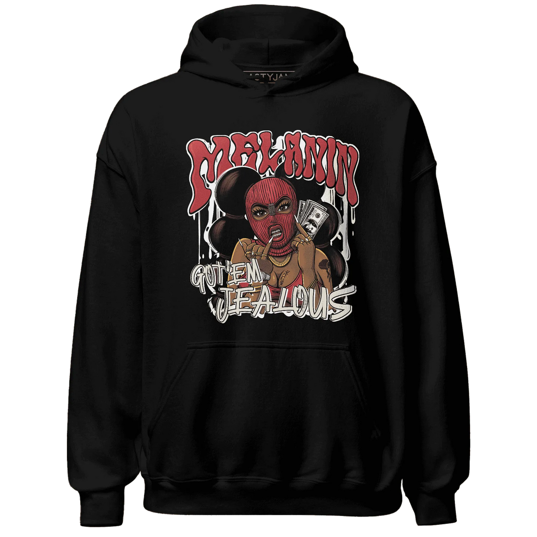 Black-Toe-Reimagined-Red-White-1s-NastyJamz-Hoodie-Match-Melanin-Got-Em-Jealous