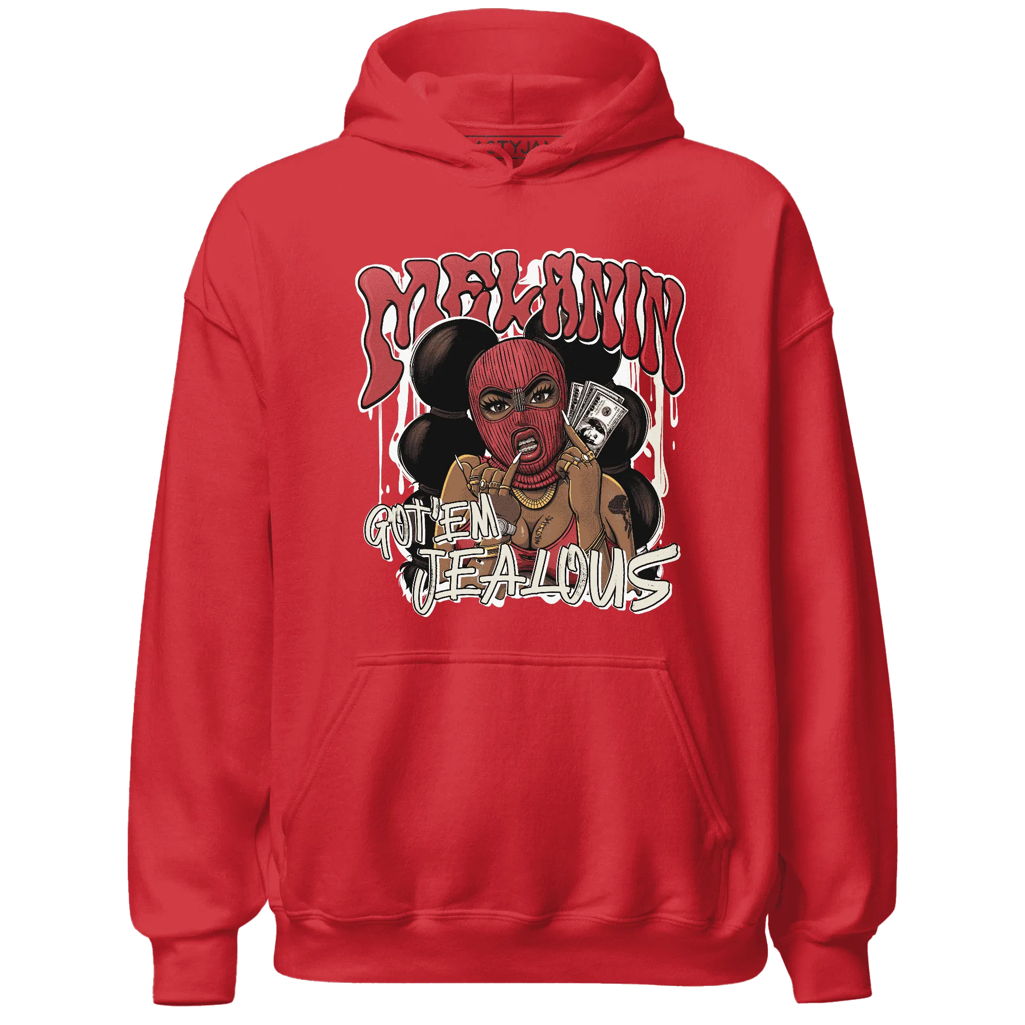 Black-Toe-Reimagined-Red-White-1s-NastyJamz-Hoodie-Match-Melanin-Got-Em-Jealous