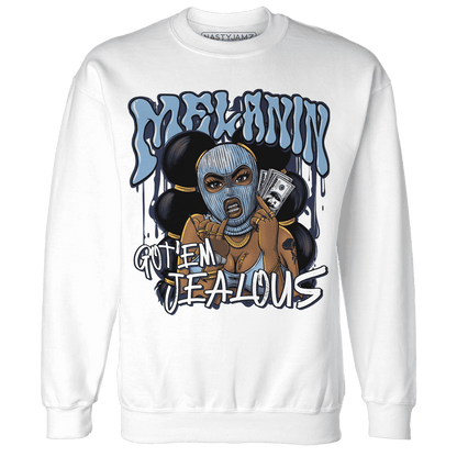 First In Flight 1s Sweatshirt Match Melanin Got Em Jealous - NastyJamz