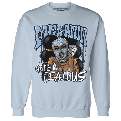 First In Flight 1s Sweatshirt Match Melanin Got Em Jealous - NastyJamz