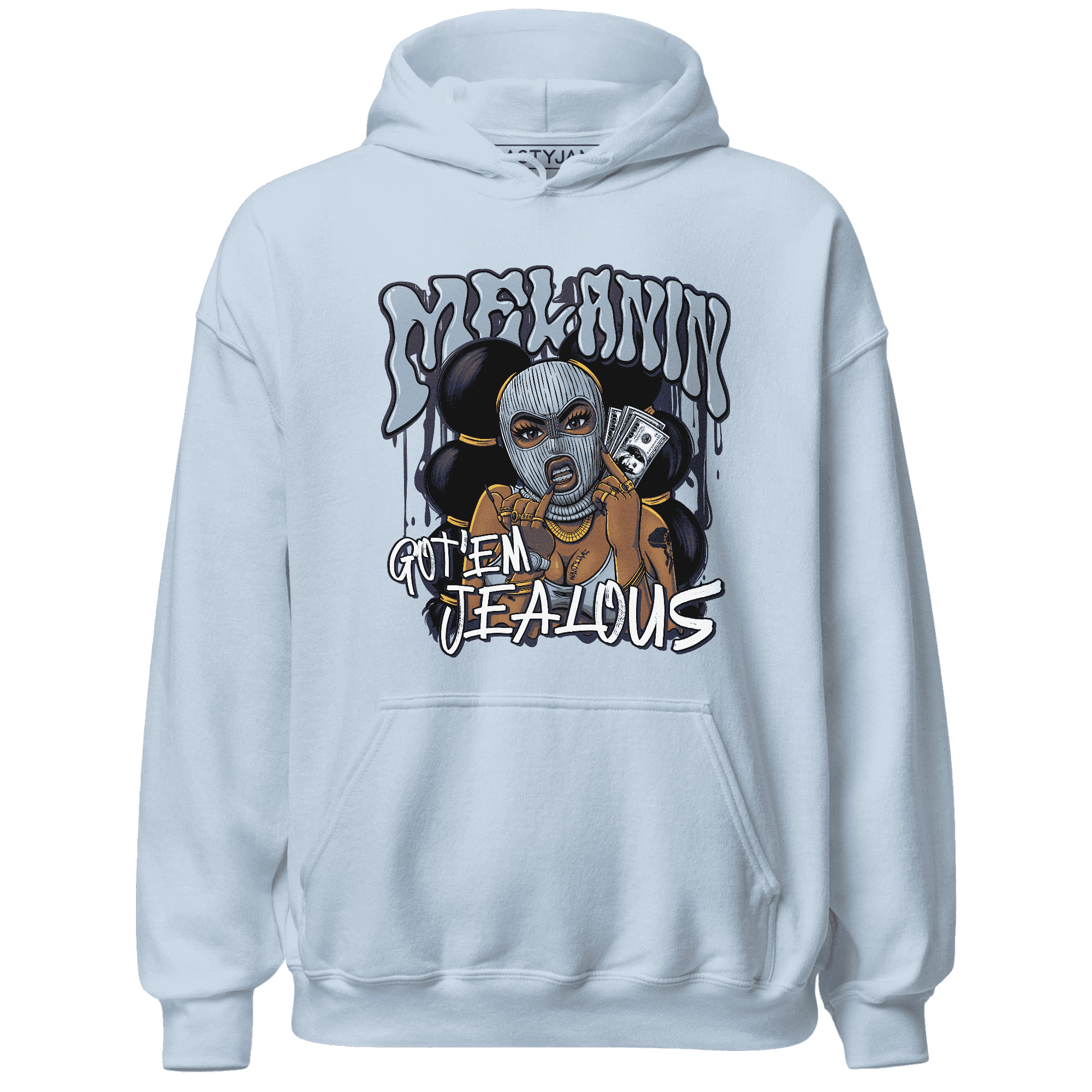 First In Flight 1s Hoodie Match Melanin Got Em Jealous - NastyJamz
