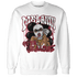 High 85 Metallic Burgundy 1s Sweatshirt Match Melanin Got Em Jealous - NastyJamz