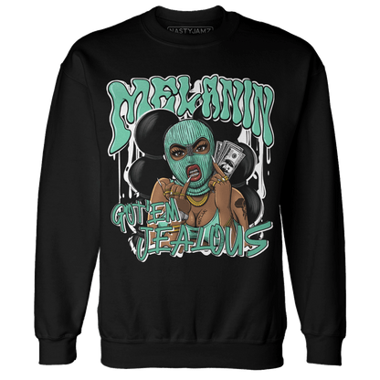 High OG Green Glow 1s Sweatshirt Match Melanin Got Em Jealous - NastyJamz