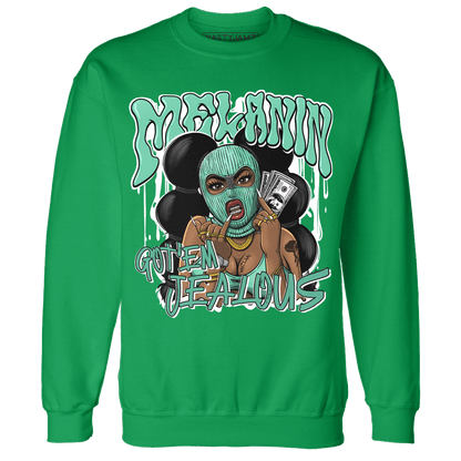 High OG Green Glow 1s Sweatshirt Match Melanin Got Em Jealous - NastyJamz