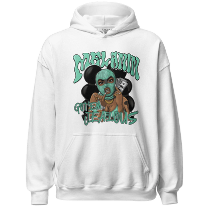 High OG Green Glow 1s Hoodie Match Melanin Got Em Jealous - NastyJamz