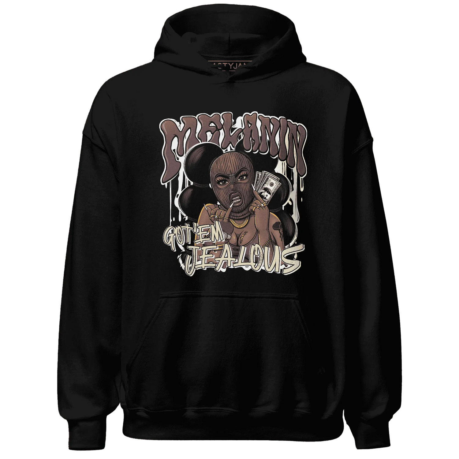 NastyJamz-Burgundy-Crush-3s-Hoodie-Match-Melanin-Got-Em-Jealous