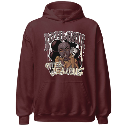 NastyJamz-Burgundy-Crush-3s-Hoodie-Match-Melanin-Got-Em-Jealous
