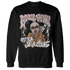 Red Stardust 3s Sweatshirt Match Melanin Got Em Jealous - NastyJamz